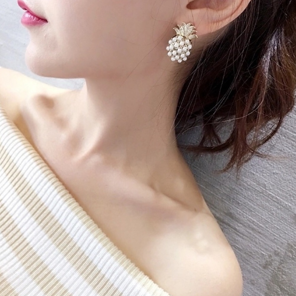 Pineapple earrings🍍 - Picture 2 of 2